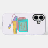 レトロで面白い「あなたのメールは私には届いていません」 Case-Mate iPhoneケース (裏面 (横))