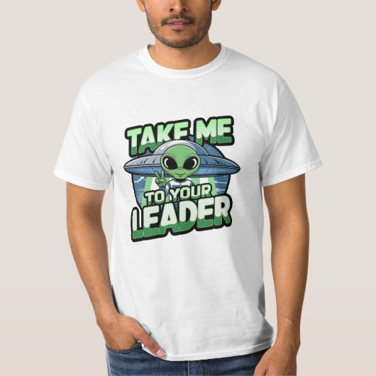 レトロと可愛いエイリアングラフィックス愛好家 Tシャツ (正面)