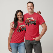 レトロなかっこいい車 Tシャツ (ユニセックス)