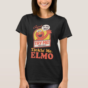 レトロなくすぐってエルモのウェイビング グラフィック Tシャツ