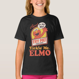 レトロなくすぐってエルモのグラフィック Tシャツ