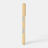 レトロなひまわりの新芽 iPhone 16ケース (右側面)