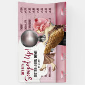 レトロなアイスクリーム屋が買収された 横断幕 (縦)