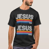 レトロなイエスキリスト教 Tシャツ (正面)