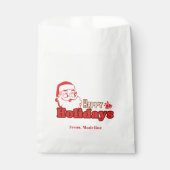 レトロなイタズラサンタクロース フェイバーバッグ (正面)