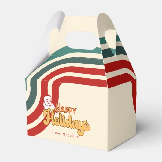 レトロなイタズラサンタクロース フェイバーボックス (正面サイド)