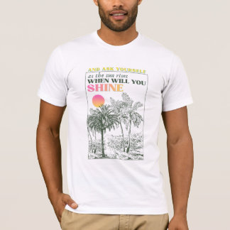レトロなインスピレーションのセルフケアの引用 Tシャツ