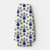 レトロなインドのエキゾチックな孔雀 ボトルクーラー (正面)