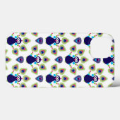 レトロなインドのエキゾチックな孔雀 Case-Mate iPhoneケース (裏面 (横))