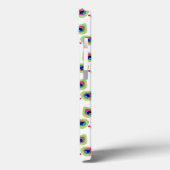 レトロなインドのエキゾチックな孔雀 Case-Mate iPhoneケース (裏面 / 左)