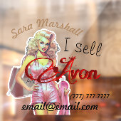 レトロなエイボン・レプレゼンタティブ ウィンドウサイン (シート2)