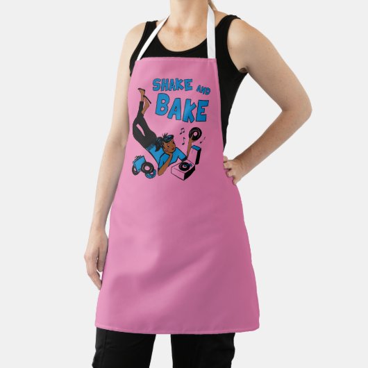 レトロなエプロンを振インスパイアり焼く エプロン (インサイチュ)