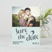 レトロなエンゲージメント | 保存日発表 セーブザデート (スタンド正面)