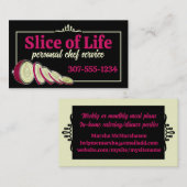 レトロなオニオンスケッチ料理料理店… 名刺 (正面/裏面)