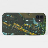 レトロなオートバイのバイクの贈り物 Case-Mate iPhoneケース (裏面(横))