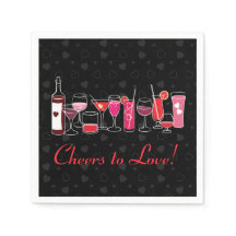 レトロなカクテル バレンタインデーパーティー