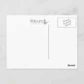 レトロなカップケーキ ポストカード (裏面)