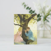 レトロなカップル ポストカード (スタンド正面)