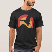レトロなガチョウ Tシャツ (正面)