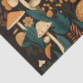 レトロなキノコと植物コレクション 薄葉紙 (詳細)