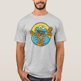 レトロなクッキーモンスター Tシャツ