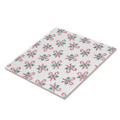 レトロなクリスマスキャンディ タイル (側面)