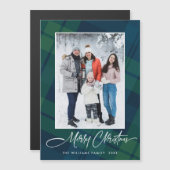 レトロなクリスマス プライド PHOTO 磁気カード (正面/裏面)