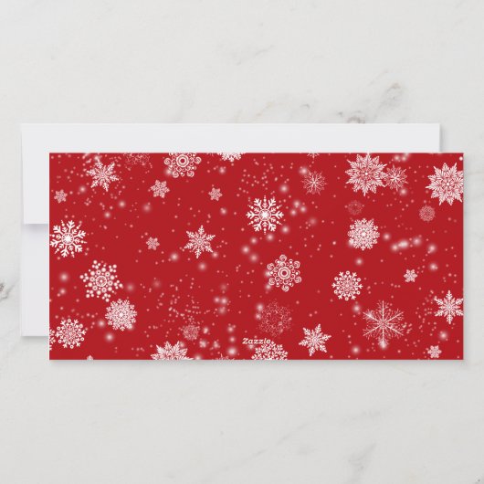 レトロなクリスマス 赤いトラックのポストカード2枚セット シーズンカード (裏面)