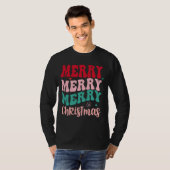 レトロなクリスマス Tシャツ (正面フル)