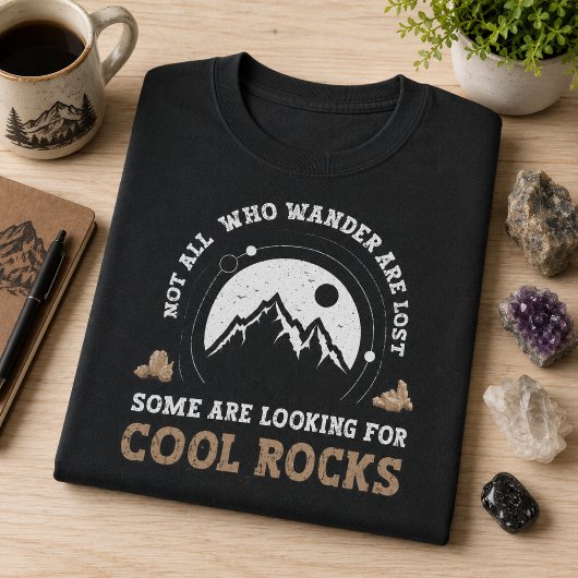 レトロなクール・ロック好きのためのデザイン Tシャツ