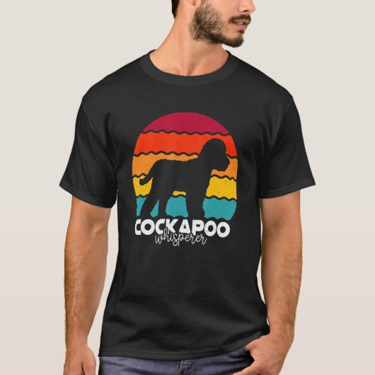 レトロなコカプー語り手 Tシャツ (正面)