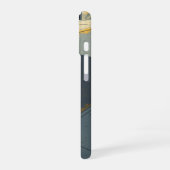 レトロなコーナーの影の形 iPhone 16ケース (左側面)