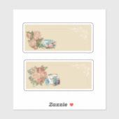 レトロなコーヒータイム シール (シート)