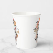 レトロなゴースト 紙コップ (左)