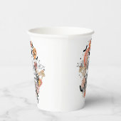 レトロなゴースト 紙コップ (右)