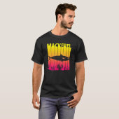 レトロなサバの魚 Tシャツ (正面フル)