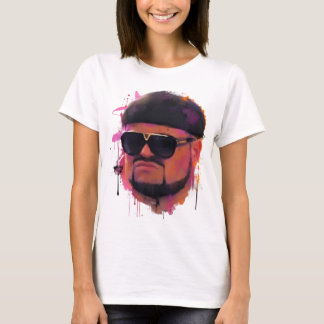 レトロなサングラスの肖像Tシャツ 2 Tシャツ