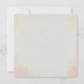 レトロなサンタクロースのイラスト 招待状 (裏面)