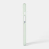 レトロなシダのデザイン iPhone 16ケース (左側面)