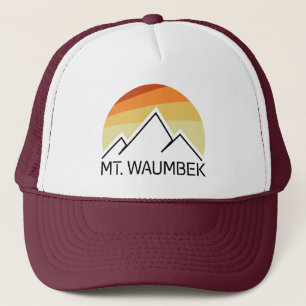 レトロなスタイルのニューハンプシャー州のワンベック山 キャップ