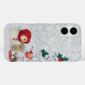 レトロなストップモーション風クリスマス Case-Mate iPhoneケース (裏面 (横))