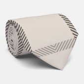 レトロなストライプのタイ ネクタイ (ロール)