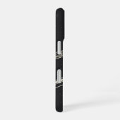 レトロなストリートレールセグメント iPhone 16ケース (右側面)