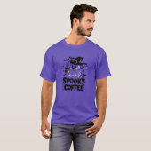 レトロなスペーキーコーヒー Tシャツ (正面フル)