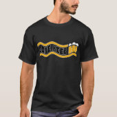 レトロなタイポグラフィーのペアTシャツ ビール好き Tシャツ (正面)