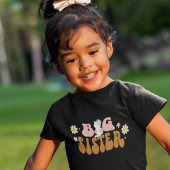 レトロなダイシーお姉ちゃんキットン トドラーTシャツ