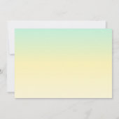 レトロなダイブで5歳の誕生日 サンキューカード (裏面)