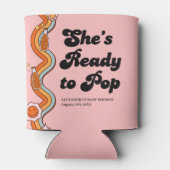 レトロなダスティローズのGroovy Shes Ready to Pop 缶クーラー (裏面)