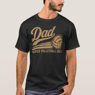 レトロなダッドシニアバレーボール 2027 Tシャツ