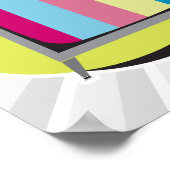 レトロなテレビテレビ ポスター (角)